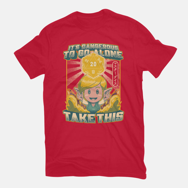 Take This-Unisex-Basic-Tee-Studio Mootant