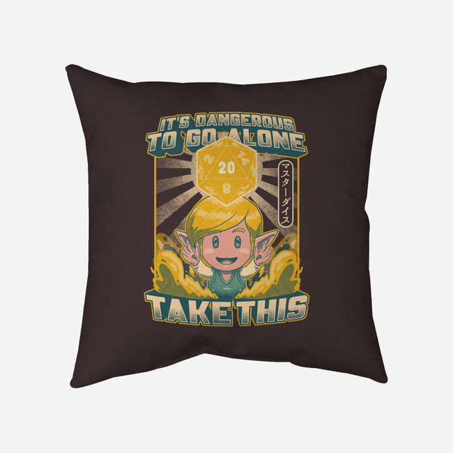 Take This-None-Removable Cover w Insert-Throw Pillow-Studio Mootant