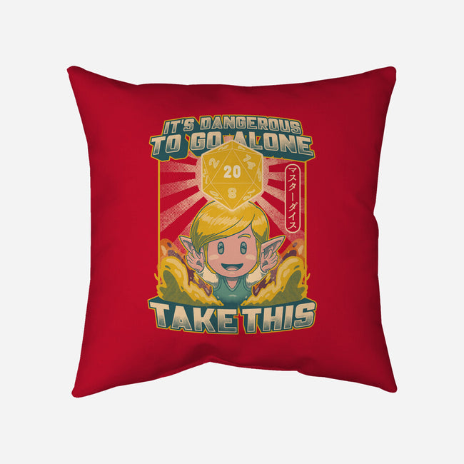 Take This-None-Removable Cover w Insert-Throw Pillow-Studio Mootant
