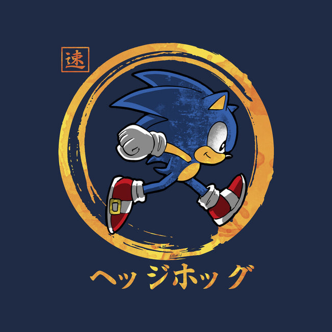 Quick Hedgehog-None-Drawstring-Bag-Andriu