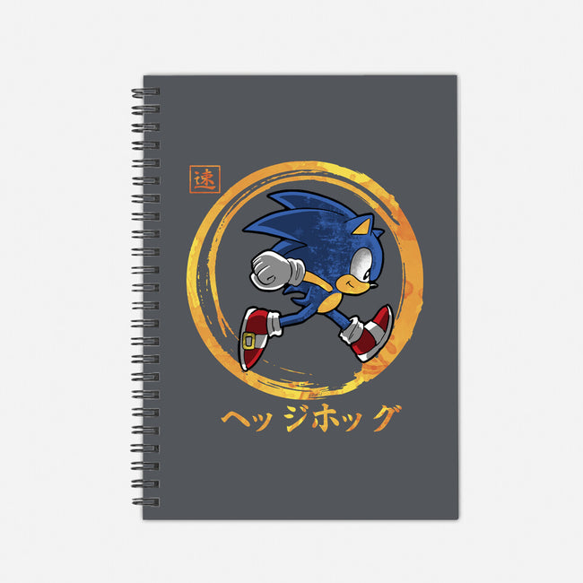 Quick Hedgehog-None-Dot Grid-Notebook-Andriu