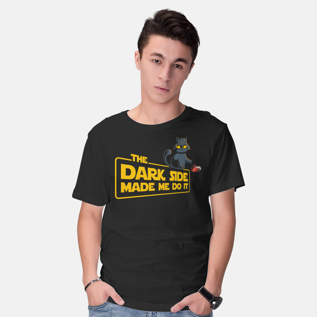 The Dark Side Made Me Do It-Mens-Basic-Tee-erion_designs