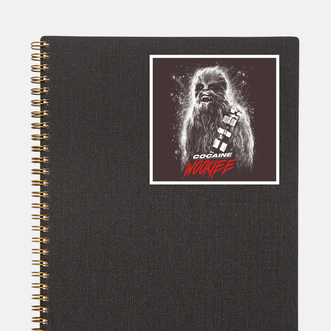 Cocaine Wookiee-None-Glossy-Sticker-CappO