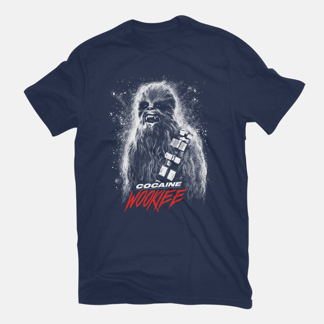 Cocaine Wookiee-Womens-Fitted-Tee-CappO