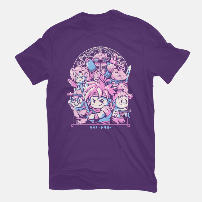 Chrono Squad-Womens-Fitted-Tee-eduely