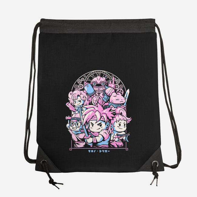 Chrono Squad-None-Drawstring-Bag-eduely