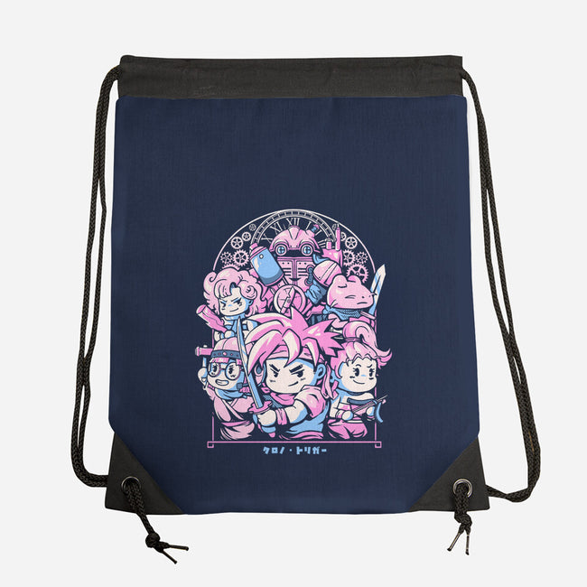 Chrono Squad-None-Drawstring-Bag-eduely