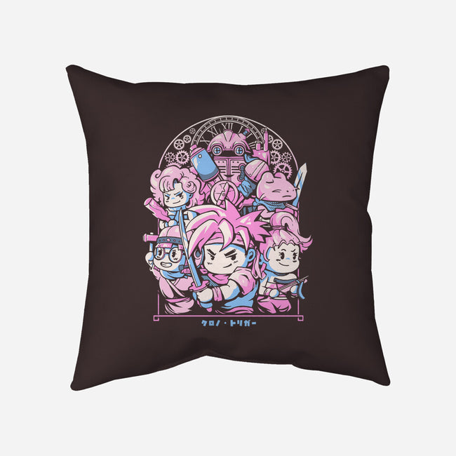 Chrono Squad-None-Removable Cover w Insert-Throw Pillow-eduely