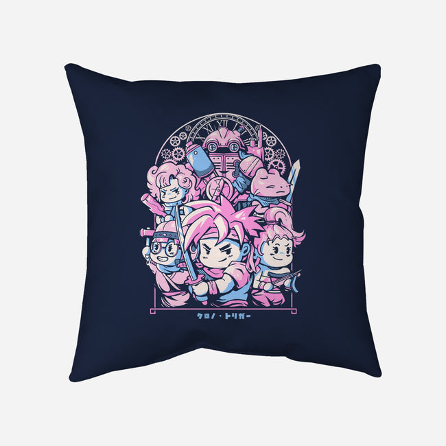 Chrono Squad-None-Removable Cover w Insert-Throw Pillow-eduely