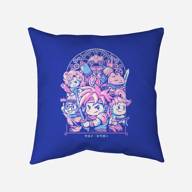 Chrono Squad-None-Removable Cover w Insert-Throw Pillow-eduely