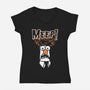 Meep-Womens-V-Neck-Tee-dwarmuth