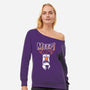 Meep-Womens-Off Shoulder-Sweatshirt-dwarmuth