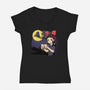 You Have Been Accepted-womens v-neck tee-Coinbox Tees