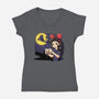 You Have Been Accepted-womens v-neck tee-Coinbox Tees