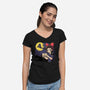 You Have Been Accepted-womens v-neck tee-Coinbox Tees