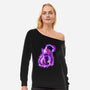 Lord Freezer-Womens-Off Shoulder-Sweatshirt-Bahlens