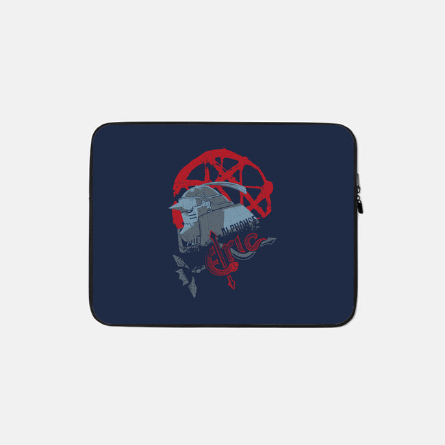 Al Elric-None-Zippered-Laptop Sleeve-Bahlens
