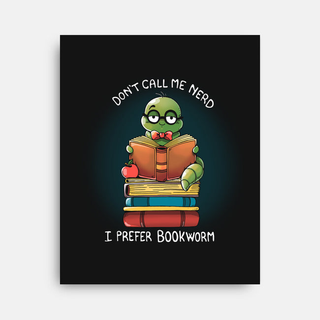 Book Worm-None-Stretched-Canvas-Vallina84
