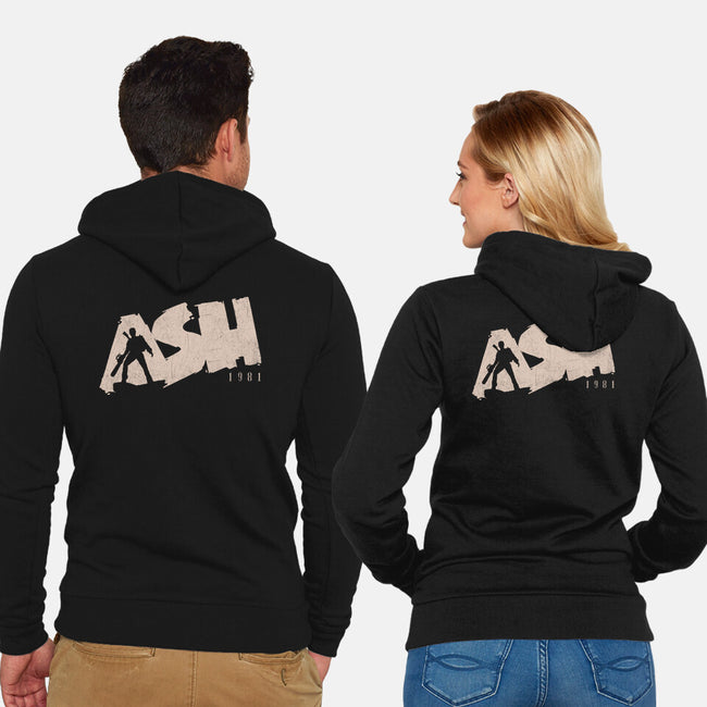 Ash 1981-Unisex-Zip-Up-Sweatshirt-Getsousa!