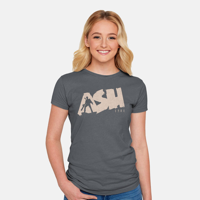 Ash 1981-Womens-Fitted-Tee-Getsousa!