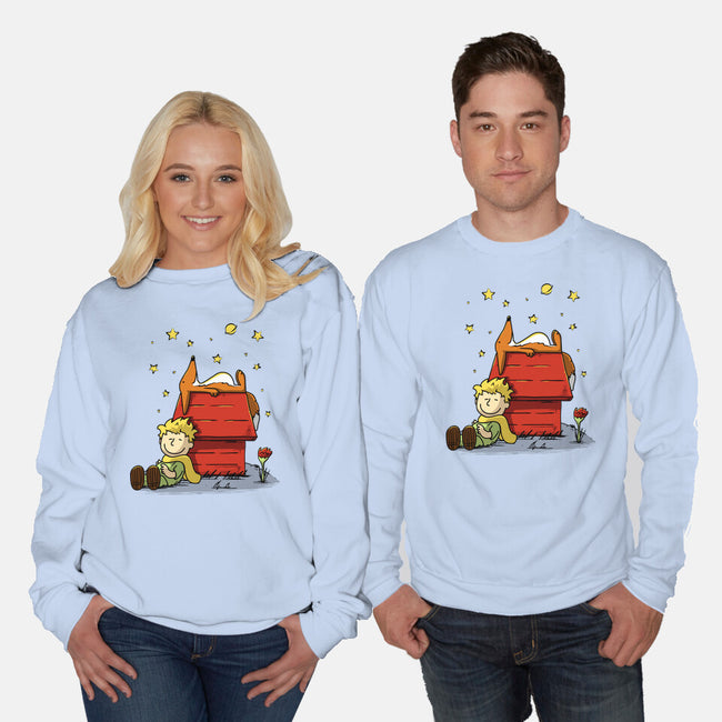 Le Petit Princenuts-Unisex-Crew Neck-Sweatshirt-ducfrench