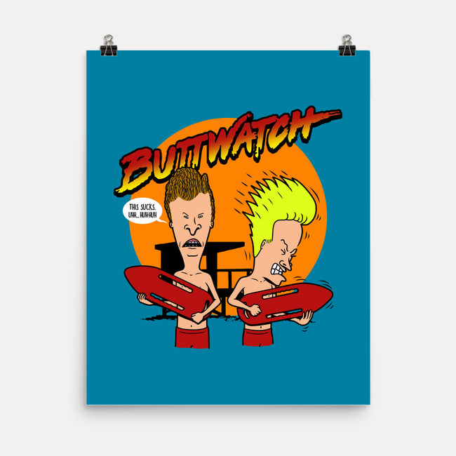 Buttwatch-None-Matte-Poster-Boggs Nicolas