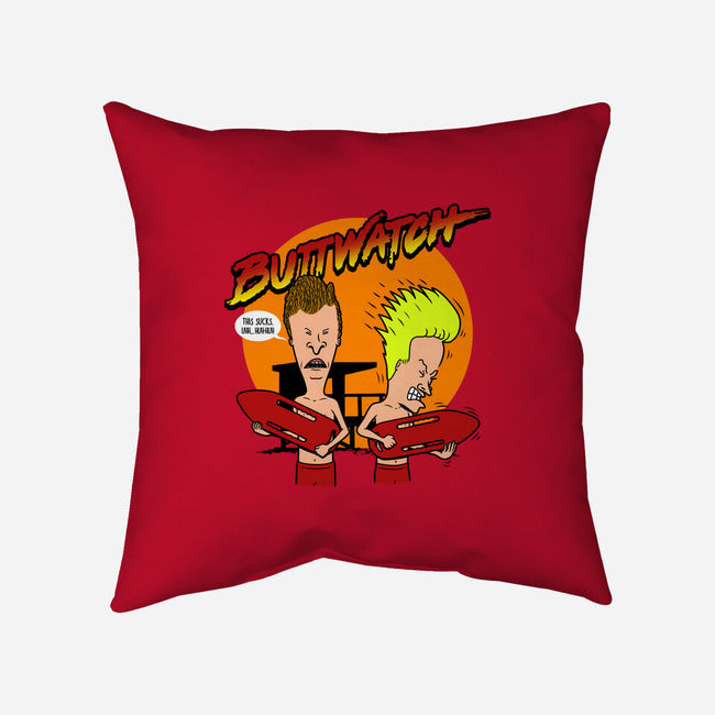 Buttwatch-None-Removable Cover-Throw Pillow-Boggs Nicolas