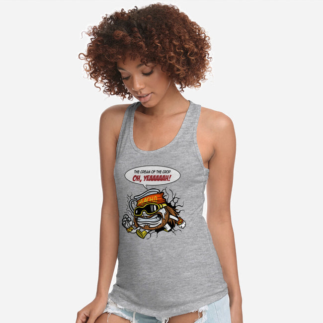 The Cream Of The Crop-Womens-Racerback-Tank-zascanauta