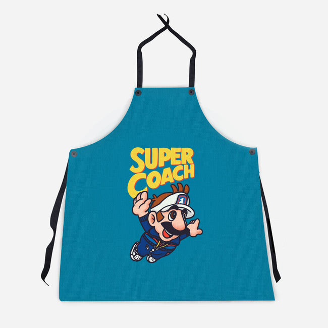 Super Coach-Unisex-Kitchen-Apron-rodrigobhz