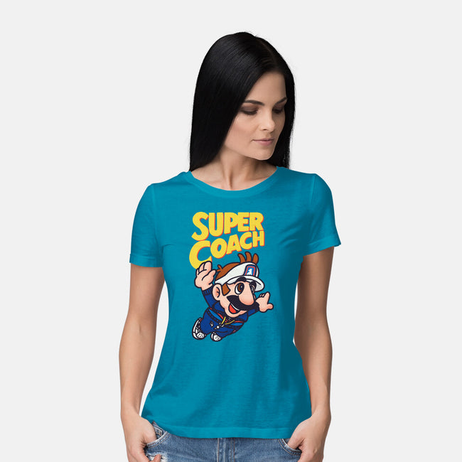 Super Coach-Womens-Basic-Tee-rodrigobhz