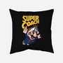 Super Coach-None-Removable Cover-Throw Pillow-rodrigobhz