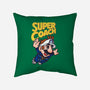 Super Coach-None-Removable Cover-Throw Pillow-rodrigobhz