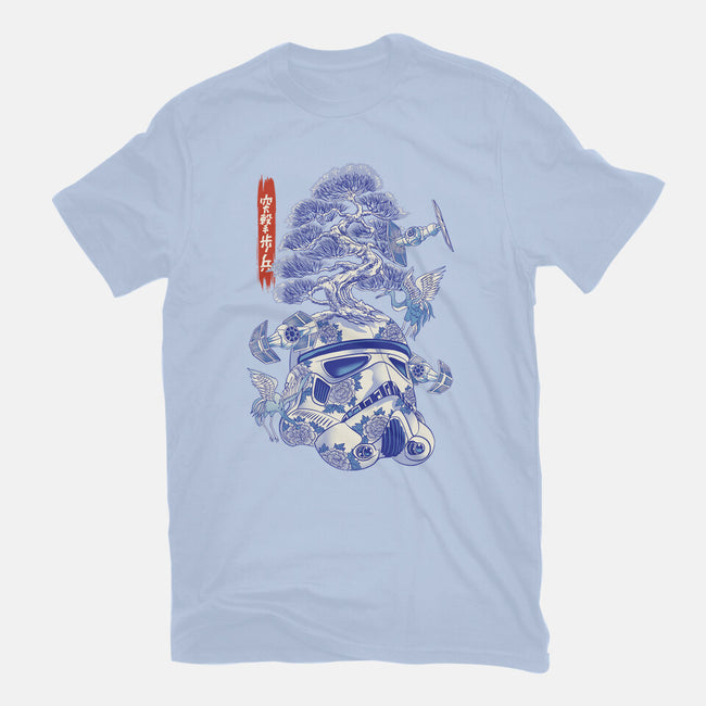 Porcelain Trooper-Womens-Fitted-Tee-gaci