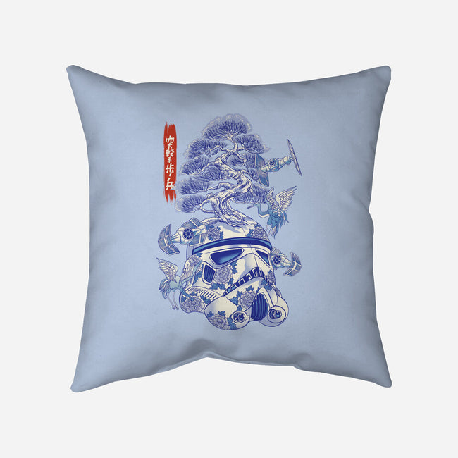 Porcelain Trooper-None-Removable Cover w Insert-Throw Pillow-gaci
