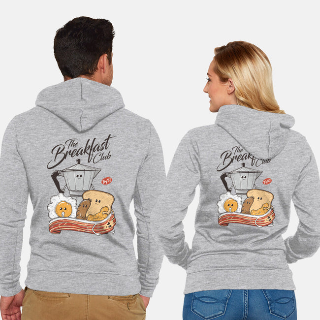 Don't You forget About Breakfast-Unisex-Zip-Up-Sweatshirt-Tronyx79