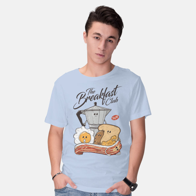 Don't You forget About Breakfast-Mens-Basic-Tee-Tronyx79