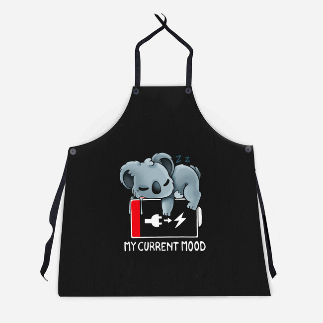 My Current Mood-Unisex-Kitchen-Apron-Vallina84