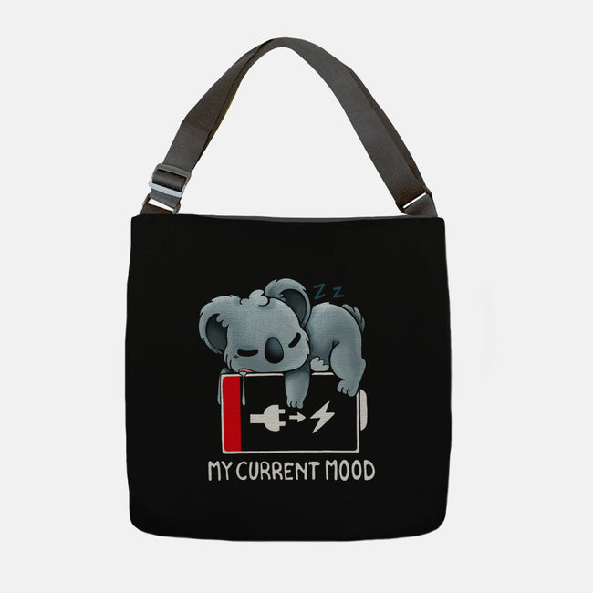 My Current Mood-None-Adjustable Tote-Bag-Vallina84