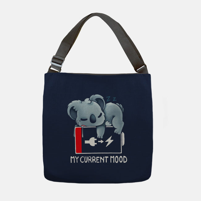 My Current Mood-None-Adjustable Tote-Bag-Vallina84