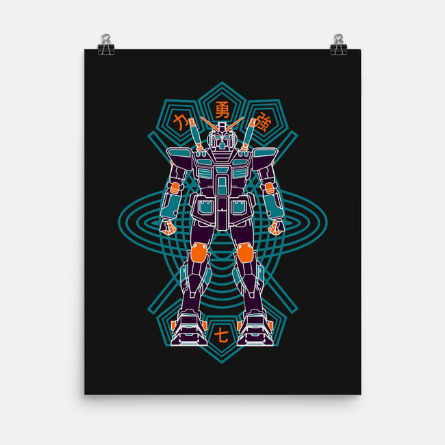 Gundam Type 6-None-Matte-Poster-ZeroShelfLife