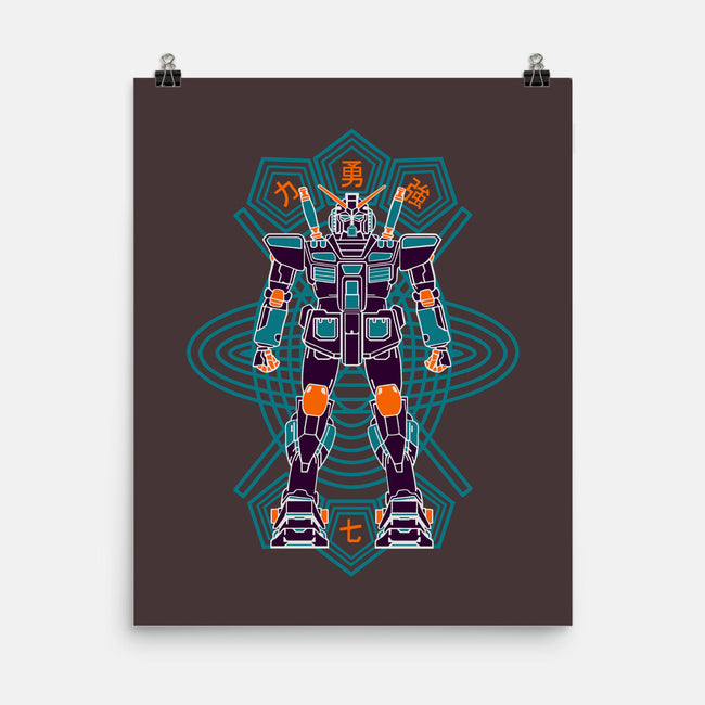 Gundam Type 6-None-Matte-Poster-ZeroShelfLife