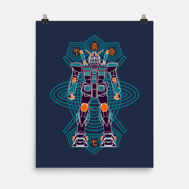 Gundam Type 6-None-Matte-Poster-ZeroShelfLife