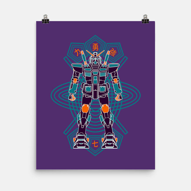 Gundam Type 6-None-Matte-Poster-ZeroShelfLife