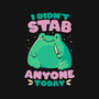 I Didn't Stab Anyone Today-Mens-Premium-Tee-eduely