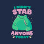 I Didn't Stab Anyone Today-Baby-Basic-Tee-eduely