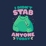 I Didn't Stab Anyone Today-Unisex-Crew Neck-Sweatshirt-eduely