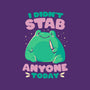 I Didn't Stab Anyone Today-None-Drawstring-Bag-eduely