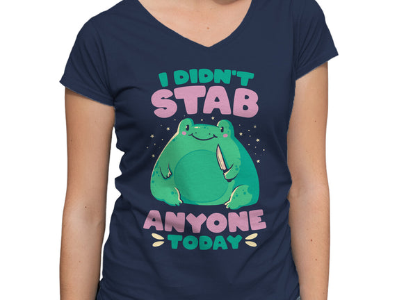 I Didn't Stab Anyone Today