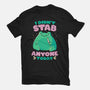 I Didn't Stab Anyone Today-Unisex-Basic-Tee-eduely