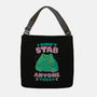 I Didn't Stab Anyone Today-None-Adjustable Tote-Bag-eduely